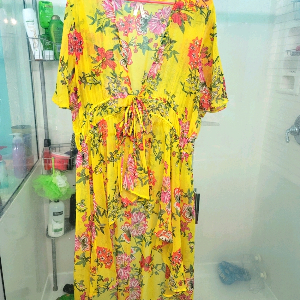 High low kimono